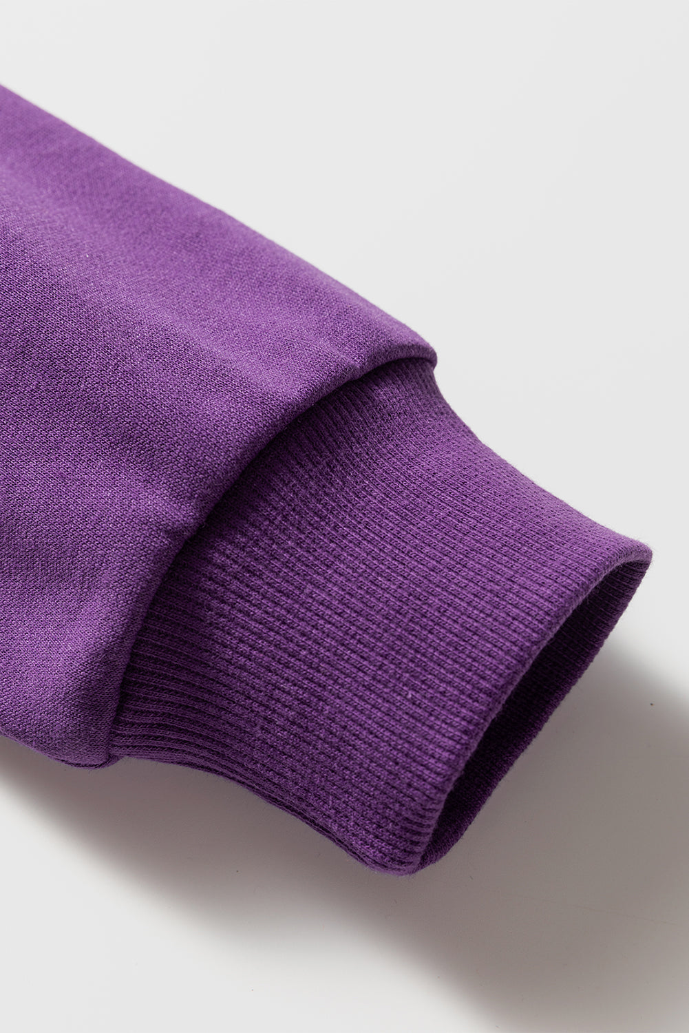 Black Preppy Striped Sleeve Loose Sweatshirt