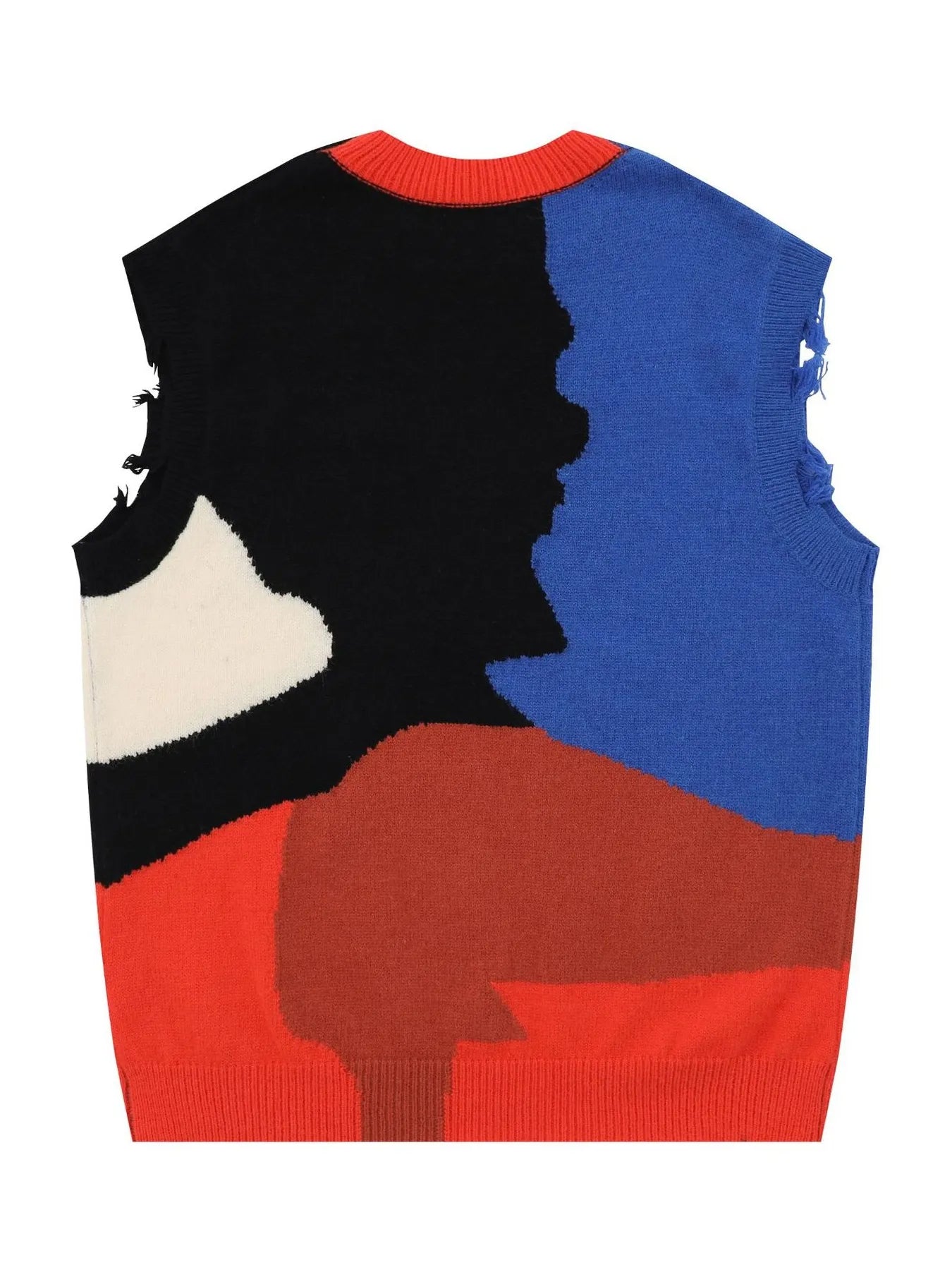 Men's Abstract Pattern Sweater Vest