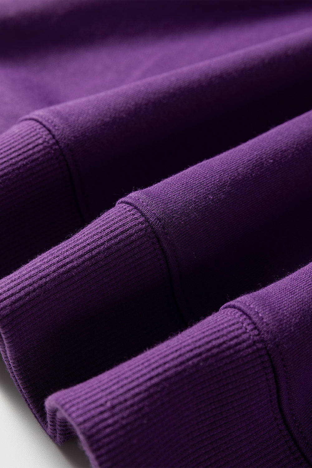 Black Preppy Striped Sleeve Loose Sweatshirt