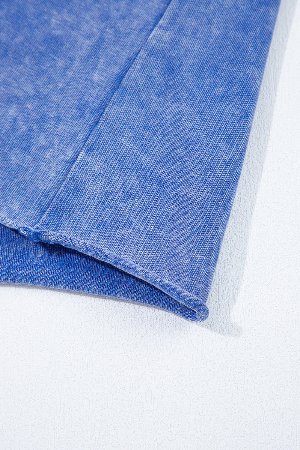 Mint Green Mineral Wash Star Patched Loose Pants Set