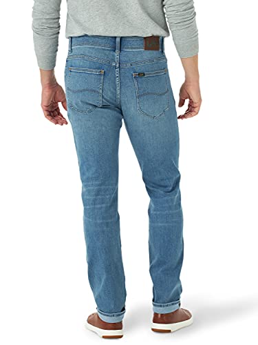 Lee Men's Extreme Motion Straight Taper Jean Cougar 34W x 30L