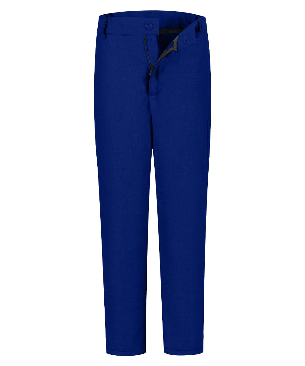 Visaccy Suit for Boys 5 Pieces Kids Tuxedo Boy Suits Slim Fit Suits Outfit for Wedding Navy Blue Size 20