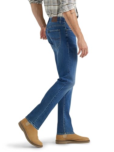 Lee Men's Extreme Motion Straight Taper Jean Cougar 34W x 30L