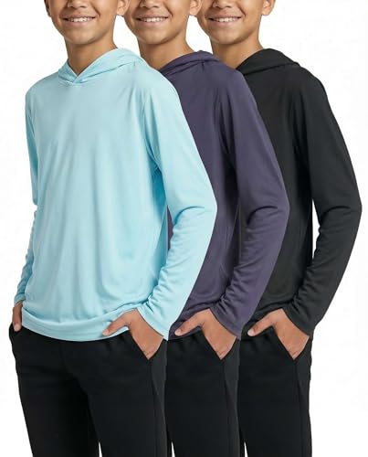 Real Essentials Dry-Fit Youth Hoodie 3 Pack