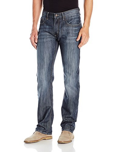 Wrangler Authentics Men's Slim Fit Straight Leg Jean, Anthracite, 34W x 30W