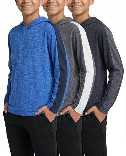 Real Essentials Dry-Fit Youth Hoodie 3 Pack