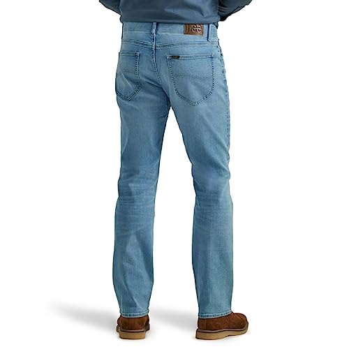 Lee Men's Extreme Motion Straight Taper Jean Cougar 34W x 30L