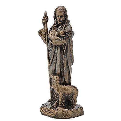 Veronese Design 3 3/8 Inch Jesus The Good Shepherd Statue Home Decor