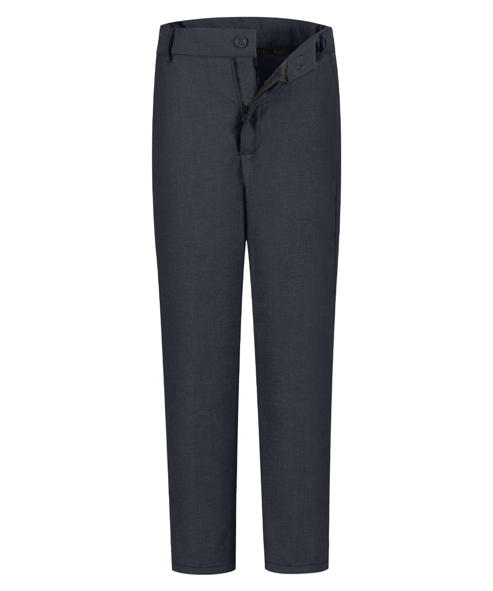 Visaccy Suit for Boys 5 Pieces Kids Tuxedo Boy Suits Slim Fit Suits Outfit for Wedding Navy Blue Size 20