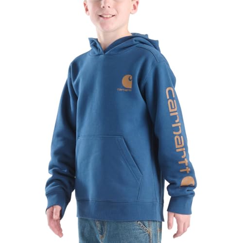 Carhartt Kid's CA6272 Long-Sleeve Graphic Sweatshirt - Boys