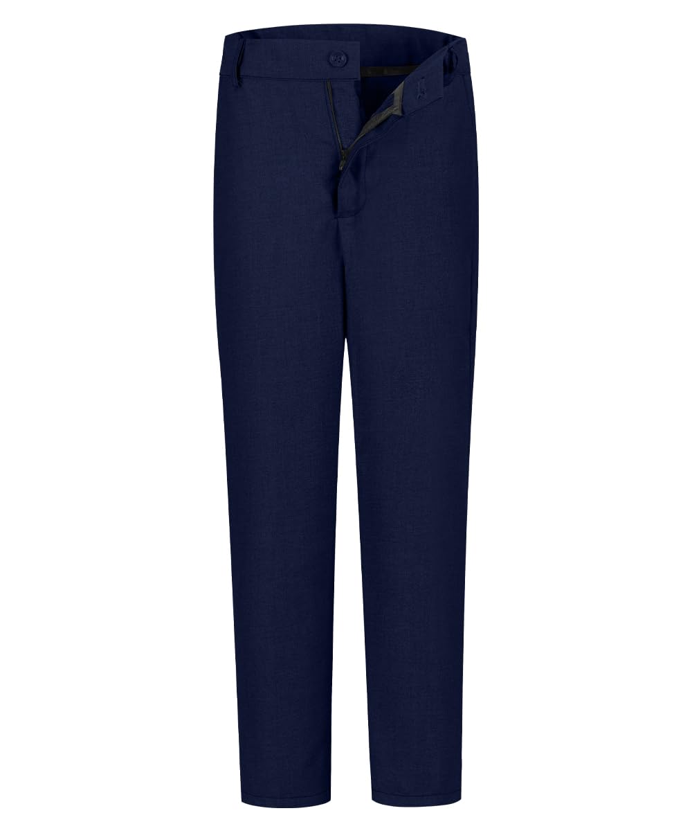 Visaccy Suit for Boys 5 Pieces Kids Tuxedo Boy Suits Slim Fit Suits Outfit for Wedding Navy Blue Size 20