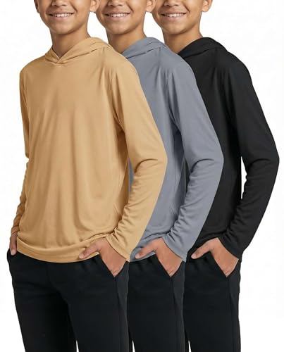 Real Essentials Dry-Fit Youth Hoodie 3 Pack