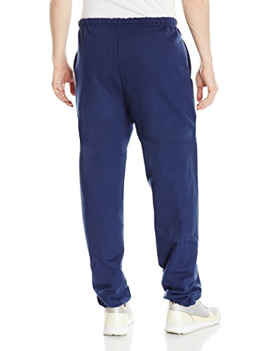 Hanes Men's Ultimate Cotton Pant, Navy, Large