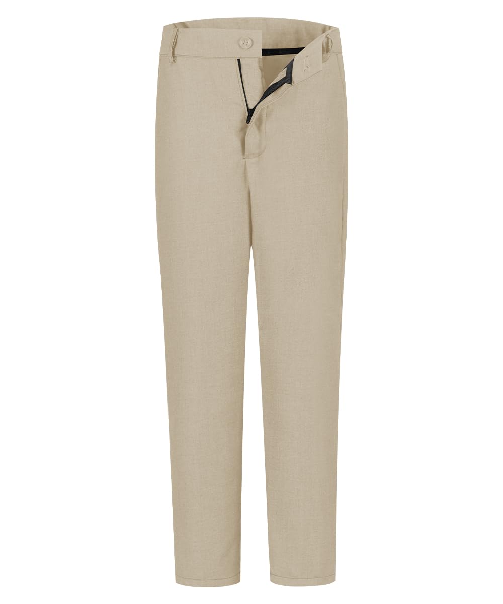 Visaccy Suit for Boys 5 Pieces Kids Tuxedo Boy Suits Slim Fit Suits Outfit for Wedding Navy Blue Size 20