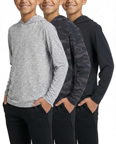 Real Essentials Dry-Fit Youth Hoodie 3 Pack