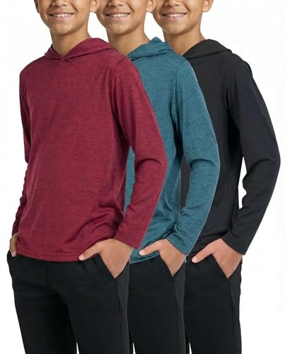 Real Essentials Dry-Fit Youth Hoodie 3 Pack