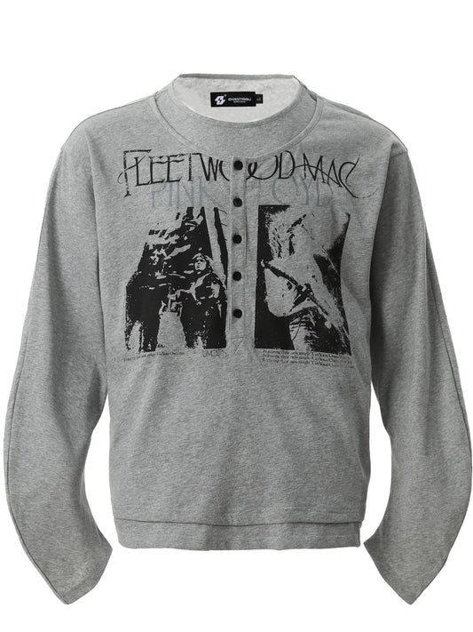 
Men's Graphic Long Sleeve T-Shirt