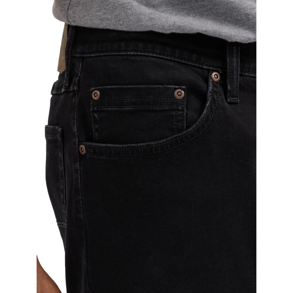 Wrangler Authentics Men's Slim Fit Straight Leg Jean, Anthracite, 34W x 30W