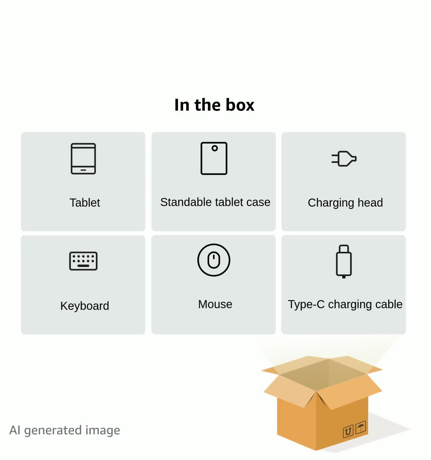 Android 15 Tablets 12 inch, 24GB（8+16）RAM+256 Storage(Expand to 1TB).