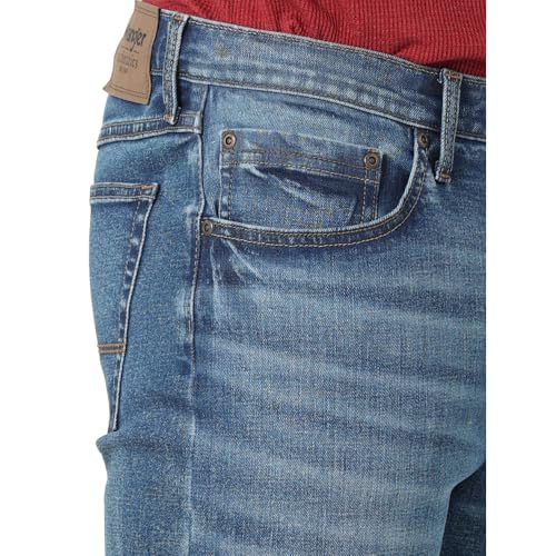 Wrangler Authentics Men's Slim Fit Straight Leg Jean, Anthracite, 34W x 30W