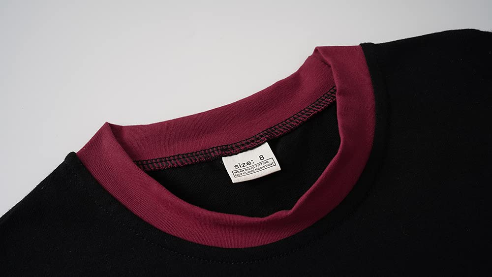 MyFav Big Boys Glow in Dark Skull Pjs Sleepwear Summer Pajama Shorts Sets, Skateboard, 14 Years