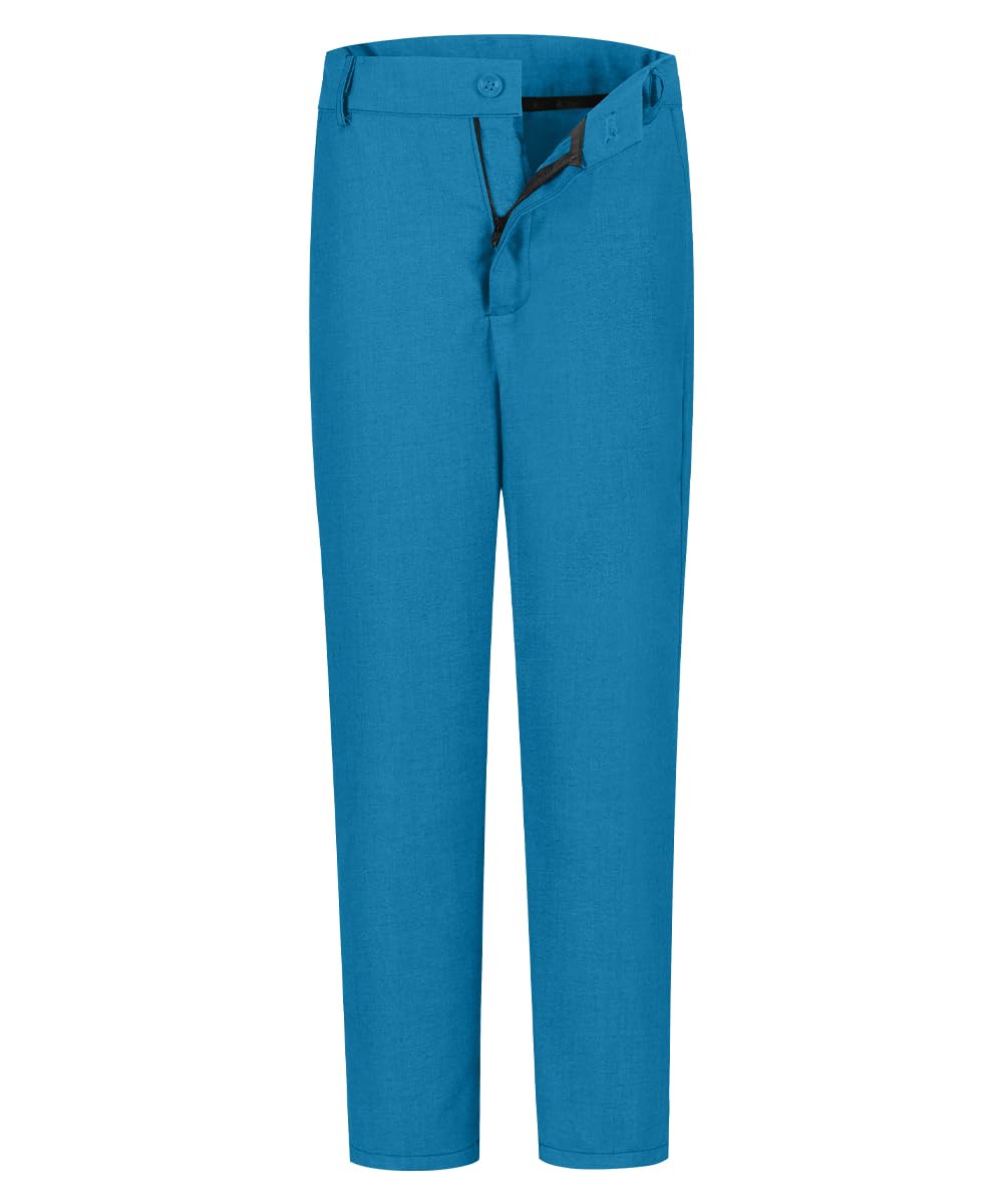 Visaccy Suit for Boys 5 Pieces Kids Tuxedo Boy Suits Slim Fit Suits Outfit for Wedding Navy Blue Size 20