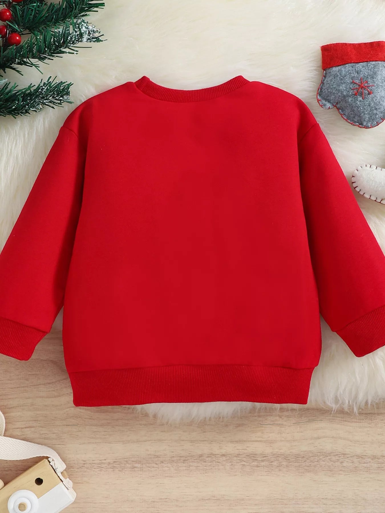 Children's Christmas Santa 's My Homie Graphic Sweatshirt