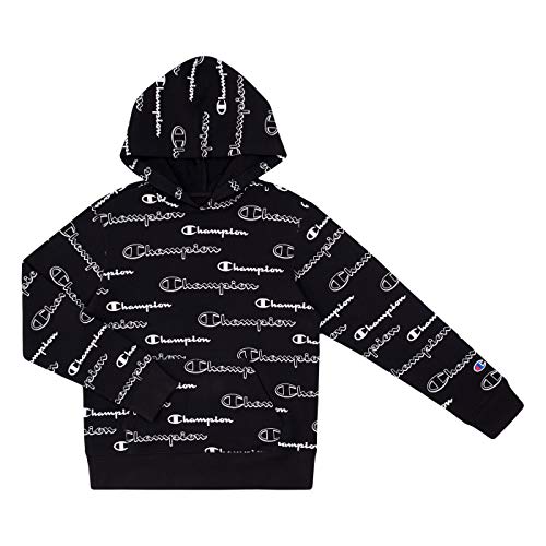ChampionYouth Powerblend Fleece Hoodie, Signature Black, Small