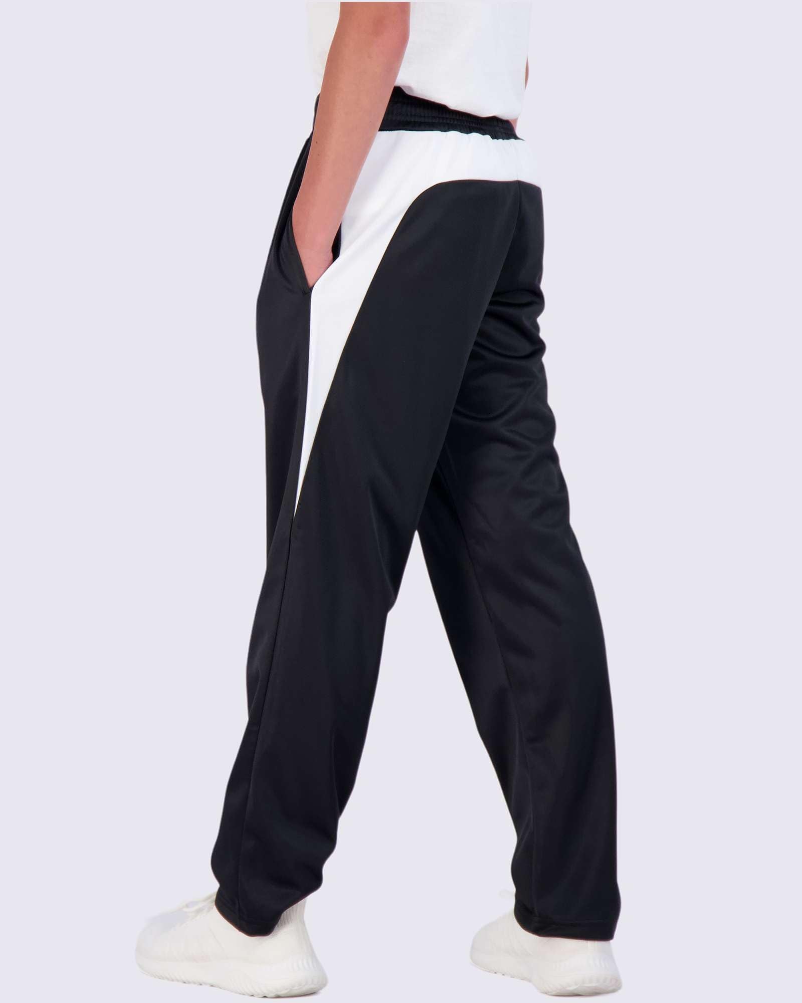 Real Essentials 3 Pack: Boys' Tricot Open Bottom Fleece-Lined Sweatpants.