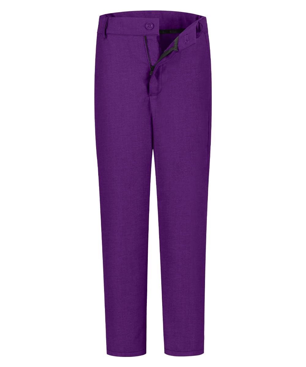 Visaccy Suit for Boys 5 Pieces Kids Tuxedo Boy Suits Slim Fit Suits Outfit for Wedding Navy Blue Size 20