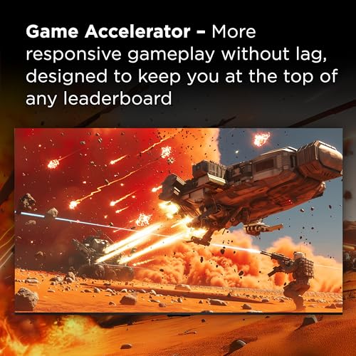 TCL 55-Inch QM6K QLED 4K Smart QD-Mini LED TV with Google TV (55QM6K, 2025 Model) Dolby Vision IQ, Dolby Atmos, HDR, Game Accelerator up to 240Hz, Voice Remote, Works with Alexa, Streaming Television