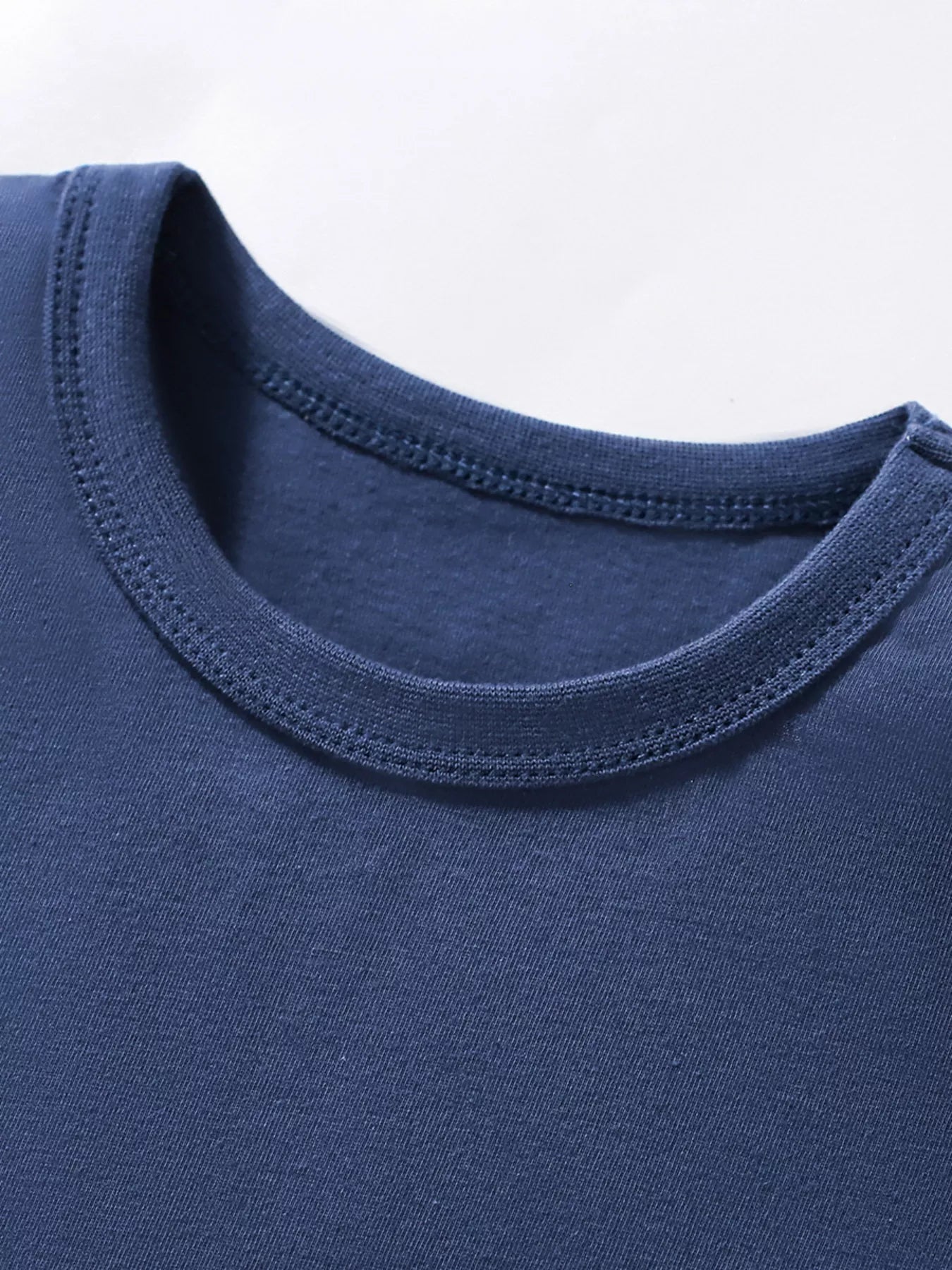 Children's Shark Graphic Crew Neck Short Sleeve T-Shirt