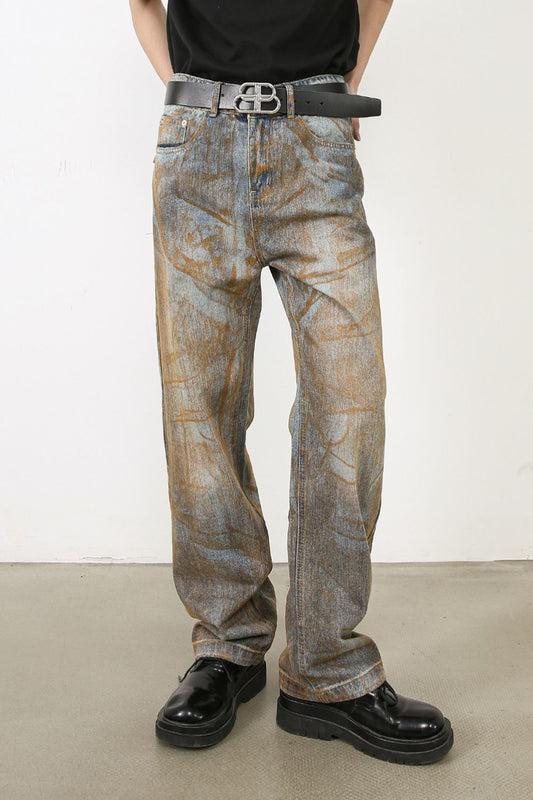 Men's Baggy Jeans with Pockets