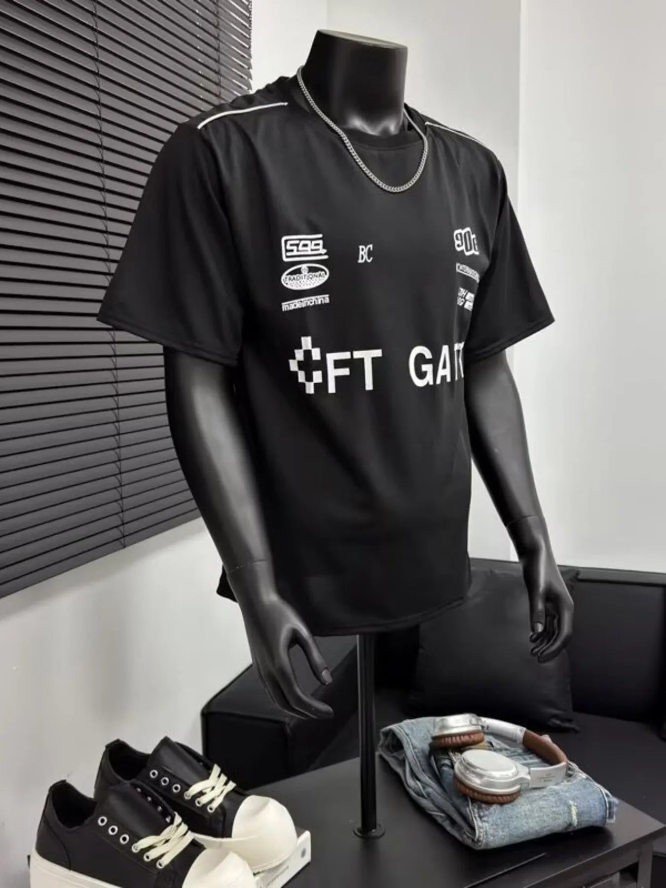 Men's Full Size Round Neck Short Sleeve Top Plus Size