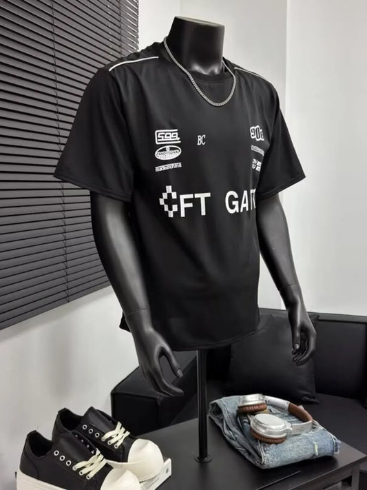 Men's Full Size Round Neck Short Sleeve Top Plus Size