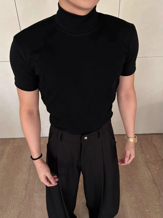 Men's Full Size Round Neck Short Sleeve T-Shirt Plus Size