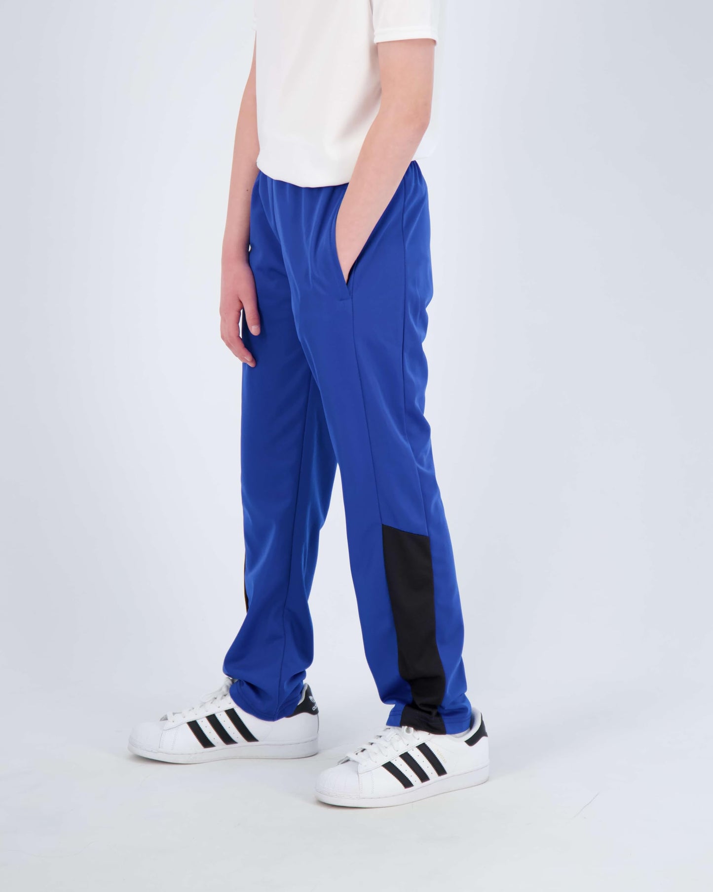 Real Essentials 3 Pack: Boys' Tricot Open Bottom Fleece-Lined Sweatpants.