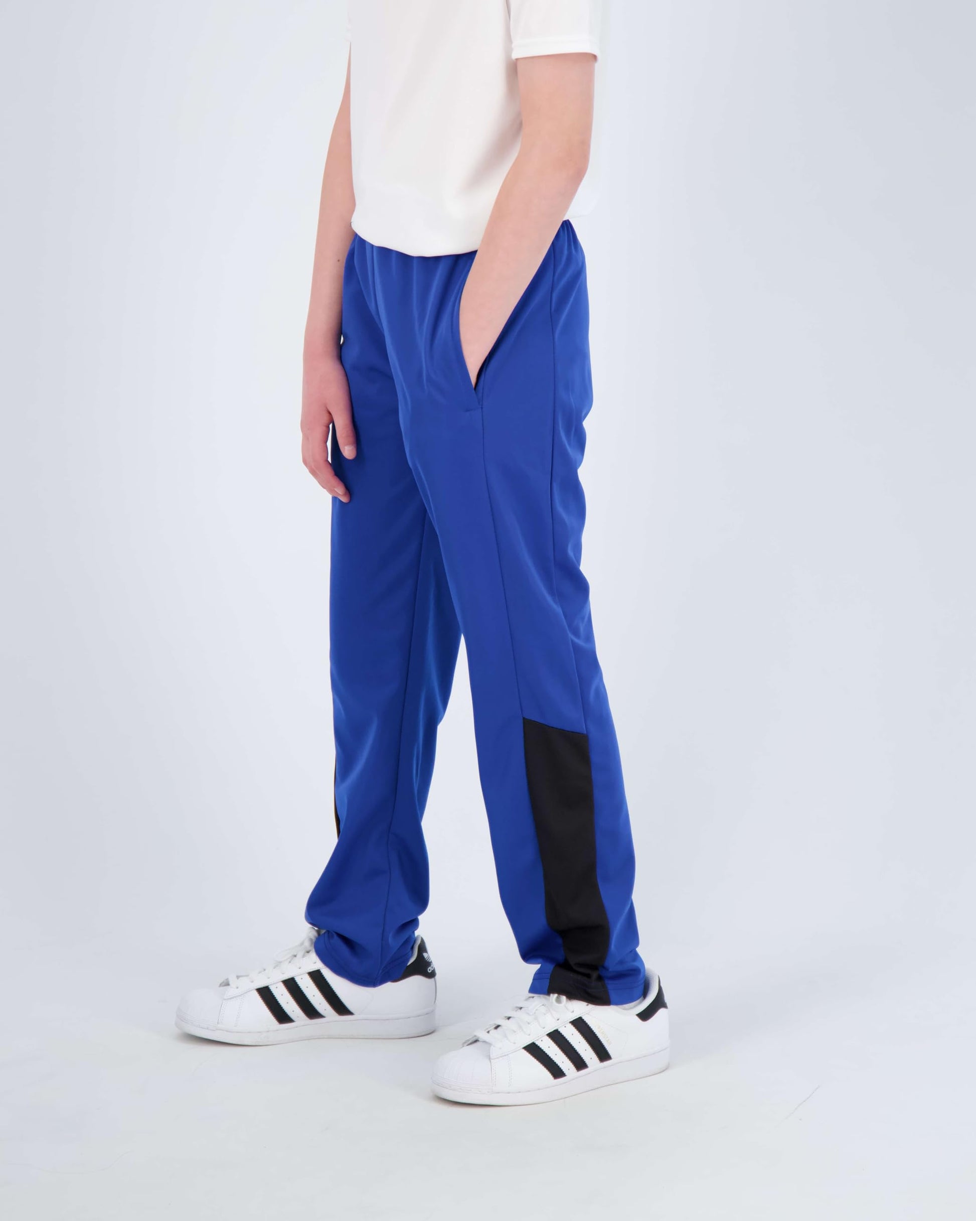 Real Essentials 3 Pack: Boys' Tricot Open Bottom Fleece-Lined Sweatpants.