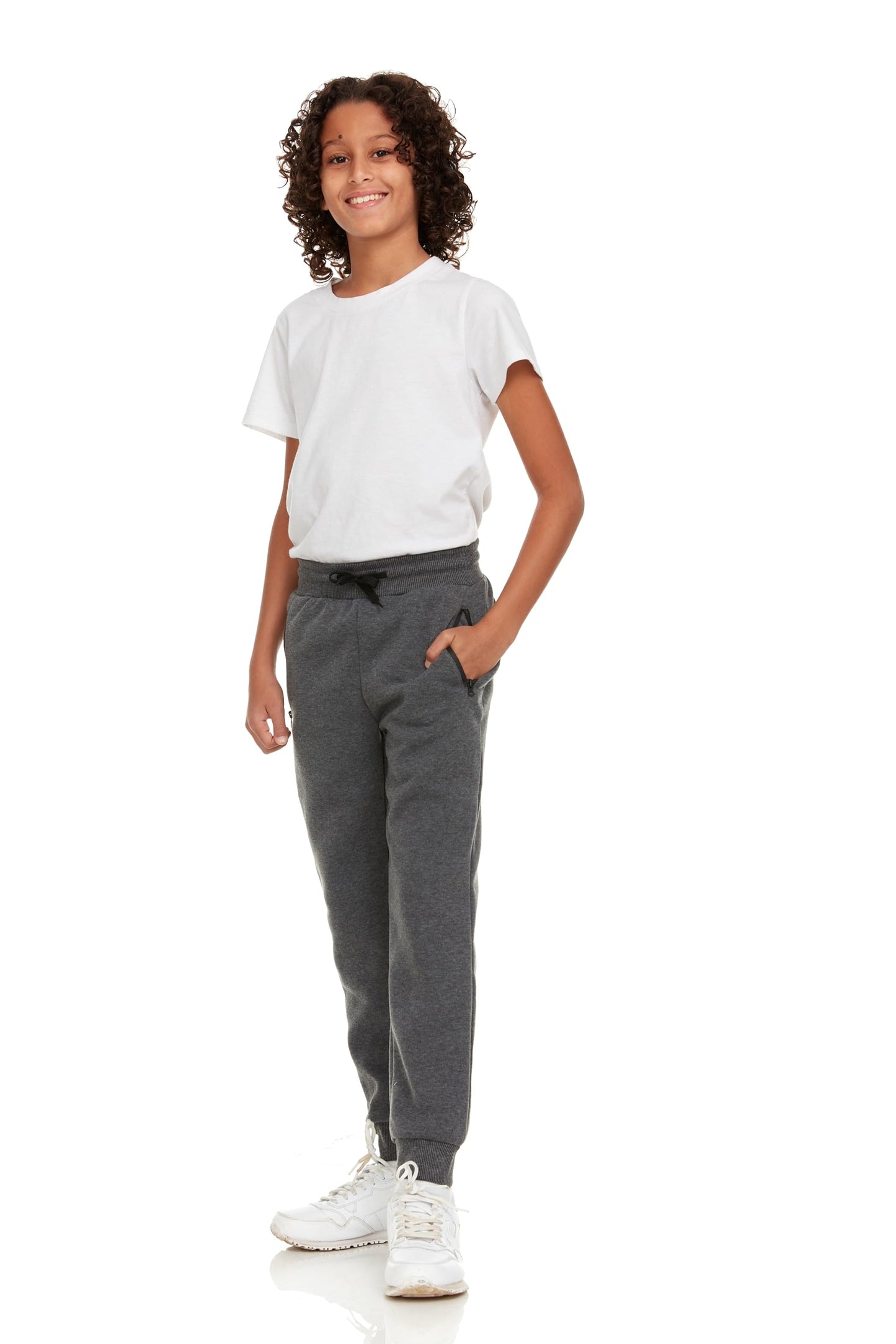 PURE CHAMP 3Pk Boys Sweatpants Fleece Athletic Workout Kids Clothes 