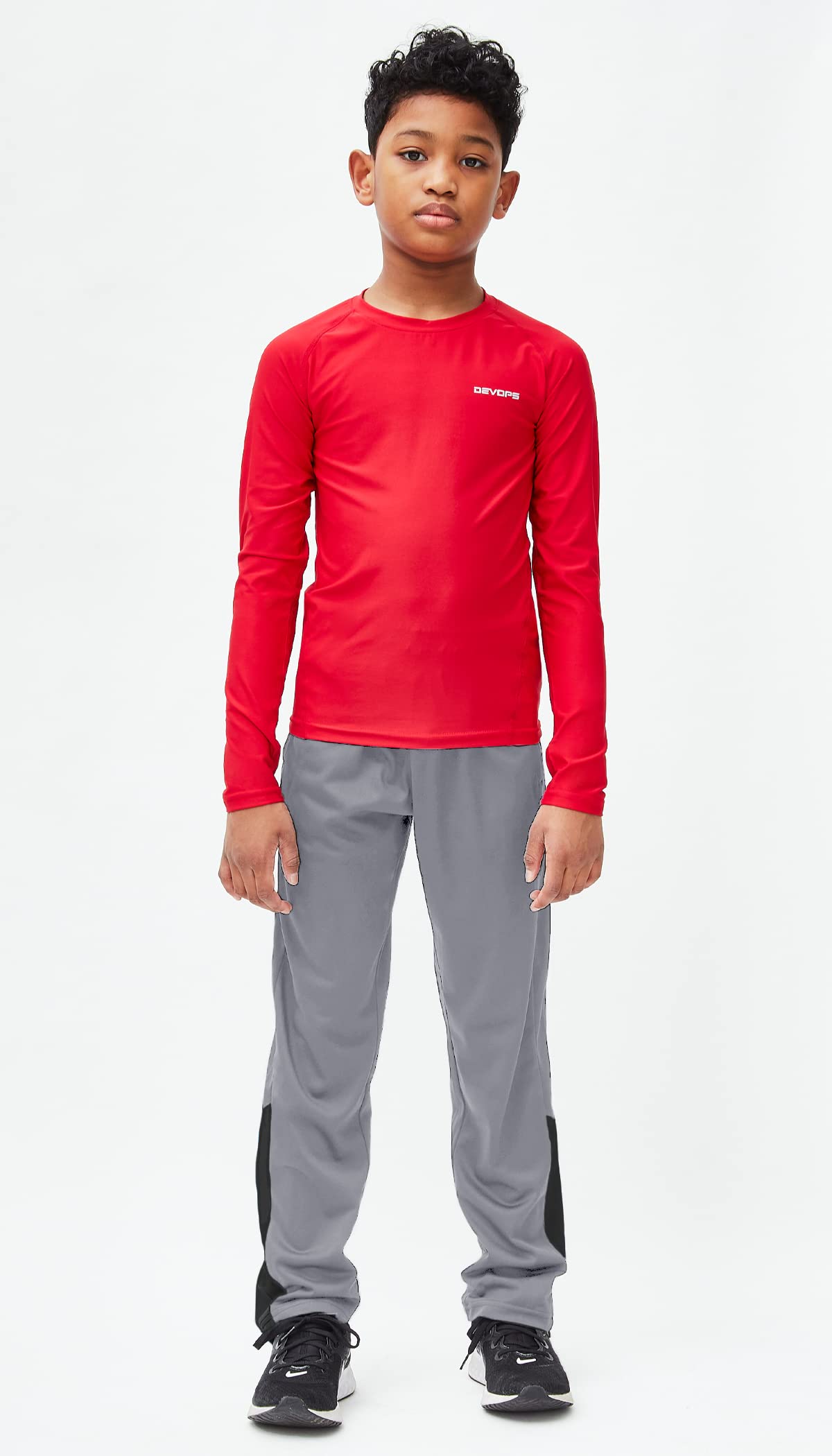 DEVOPS Boys Active Performance Workout Athletic Training Pants 