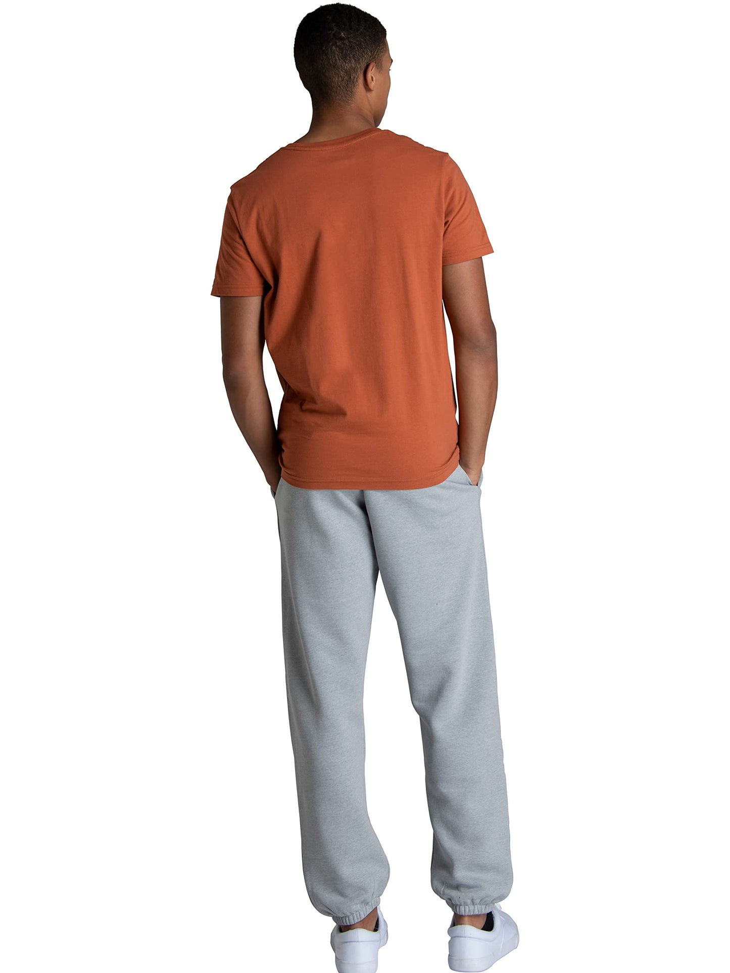 Fruit Of The Loom Mens Eversoft Fleece Elastic Bottom With Pockets, Relaxed Fit, Moisture Wicking, Breathable Sweatpants, Black, X-Large US