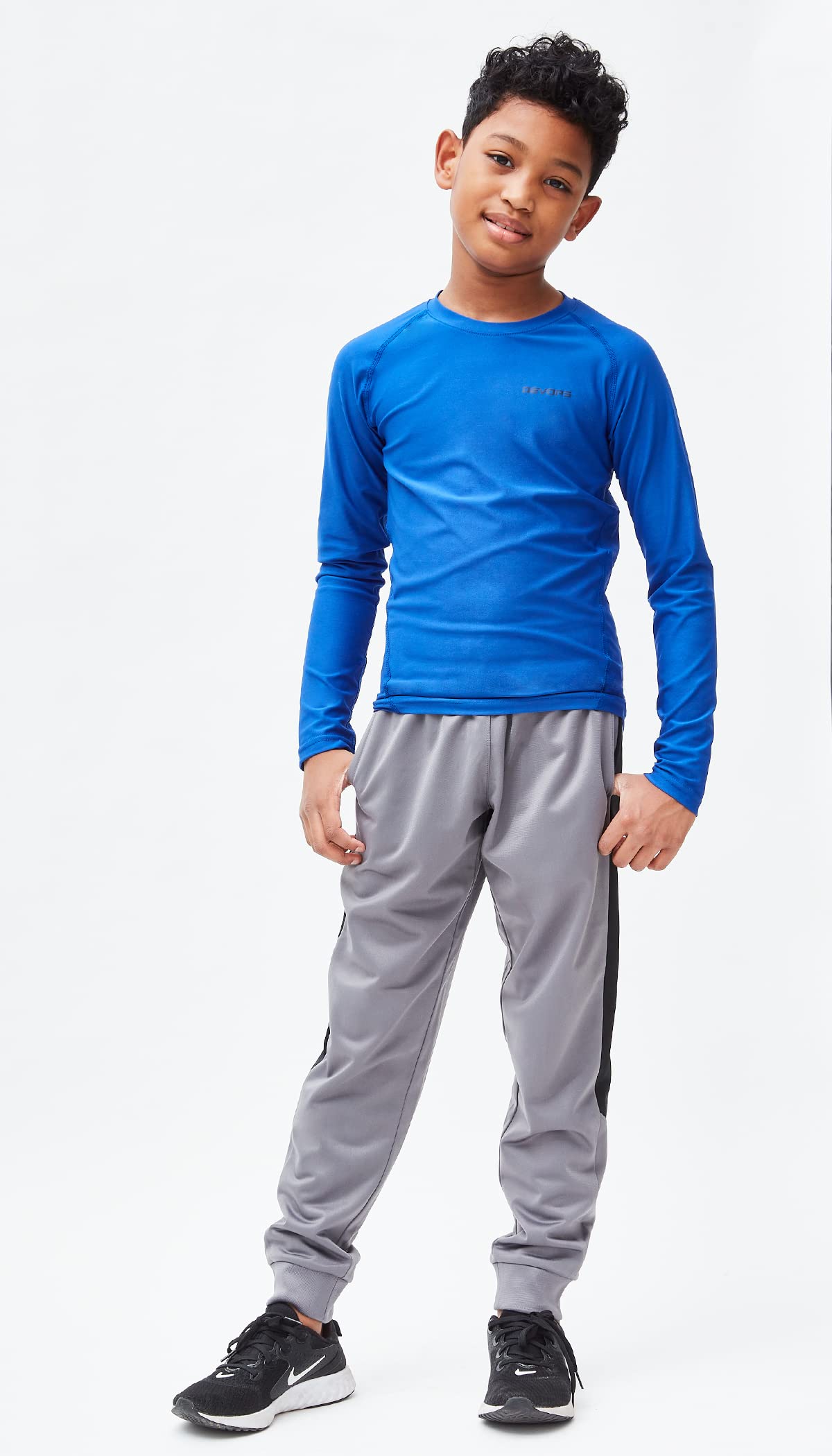 DEVOPS Boys Active Performance Workout Athletic Training Pants 
