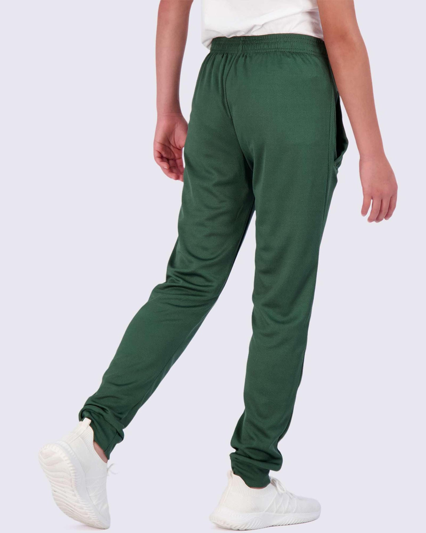 Real Essentials 3) Pack: Boy's Mesh Active Athletic Casual Jogger Sweatpants with Pockets .