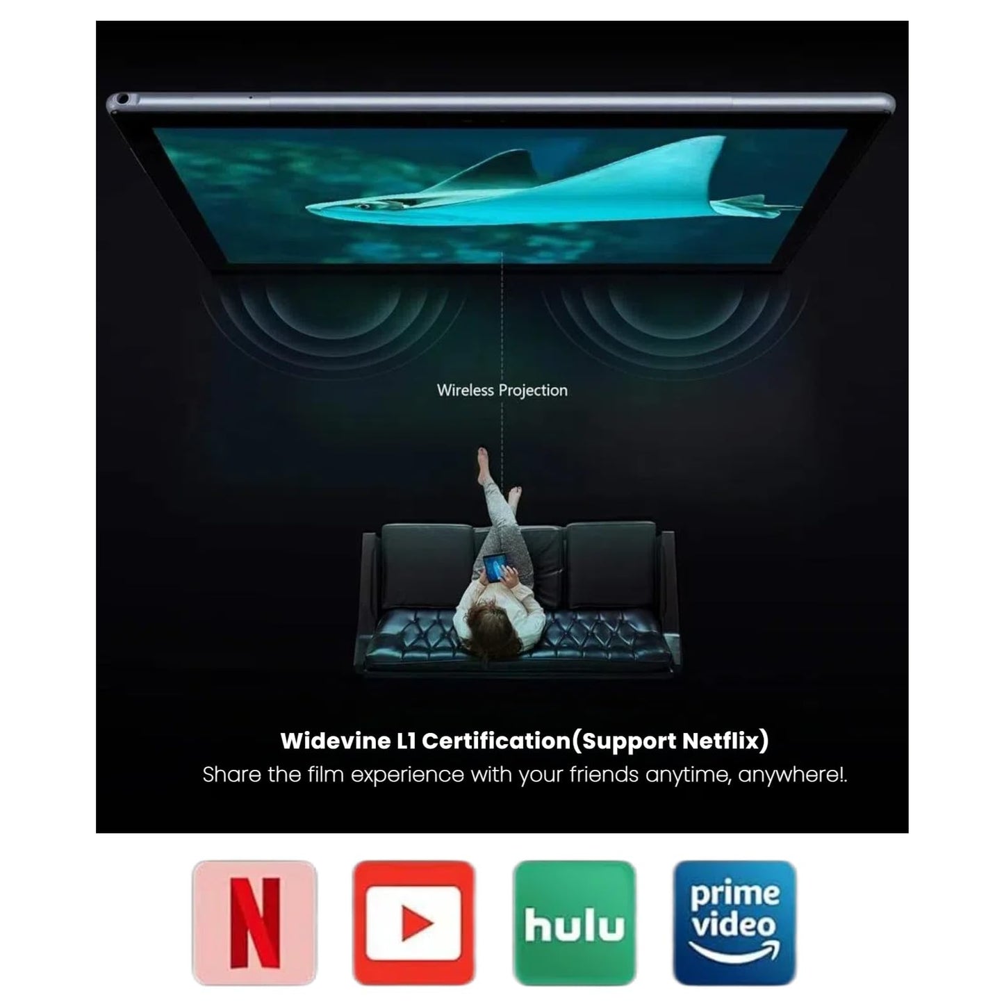 11 Inch Tablet Android 14 Tablets, 2024 New GMS Certified, Octa Core Tablet PC with Keyboard/Mouse/Case12GB RAM 128GB ROM 1TB Expand, 8000mAh, Fast Charging, 5GWiFi, BT5.0, FM, GPS (Black)