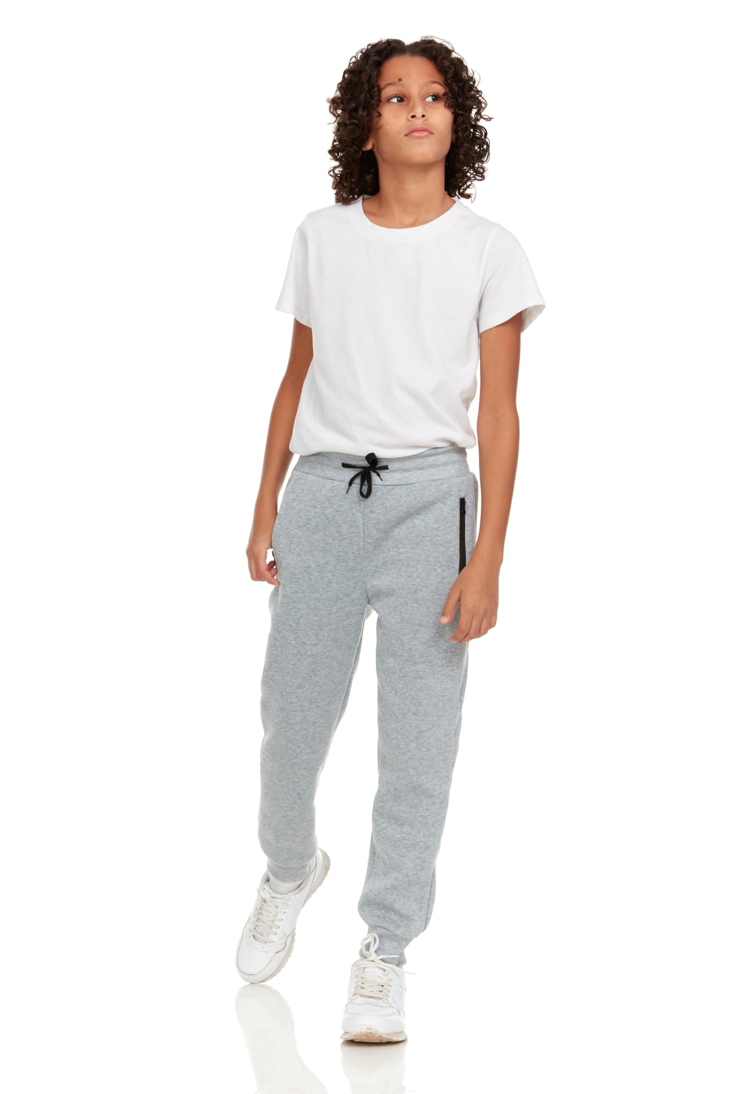 PURE CHAMP 3Pk Boys Sweatpants Fleece Athletic Workout Kids Clothes