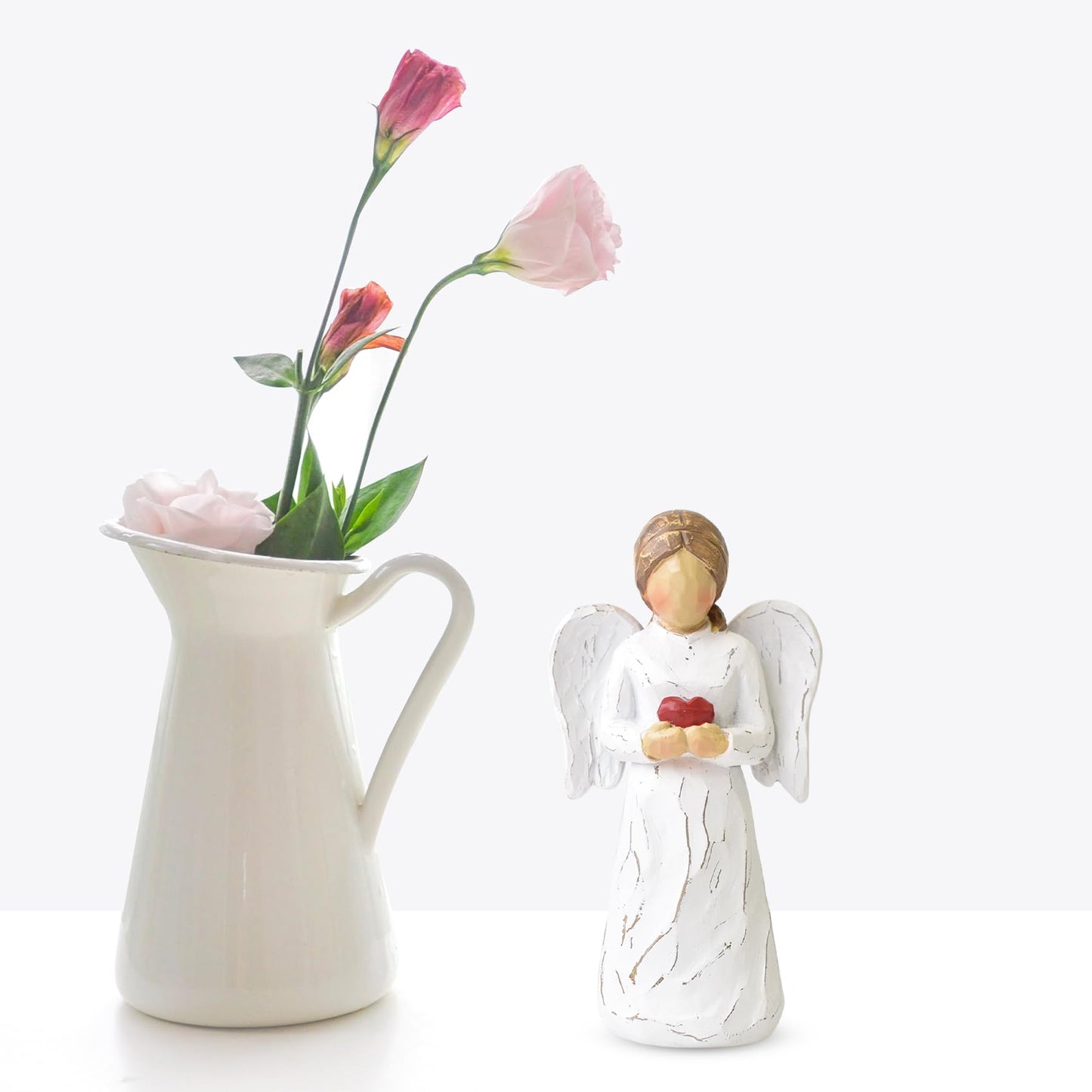 CUNTAUK Guardian Angel Statue, Healing Angel Figurines for Women.