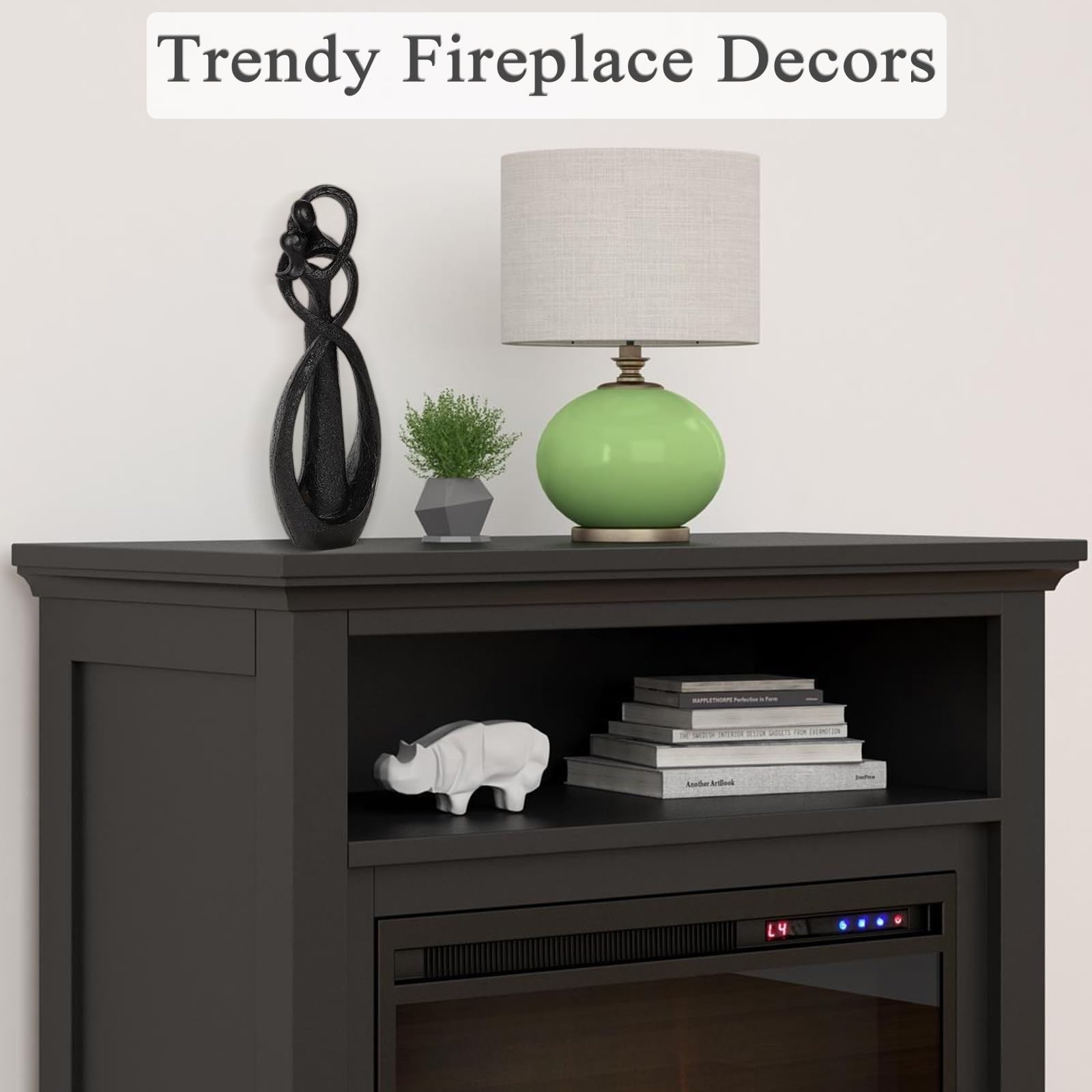 Trycooling Kissing Lovers Statue Abstract Sculpture Resin Statues 