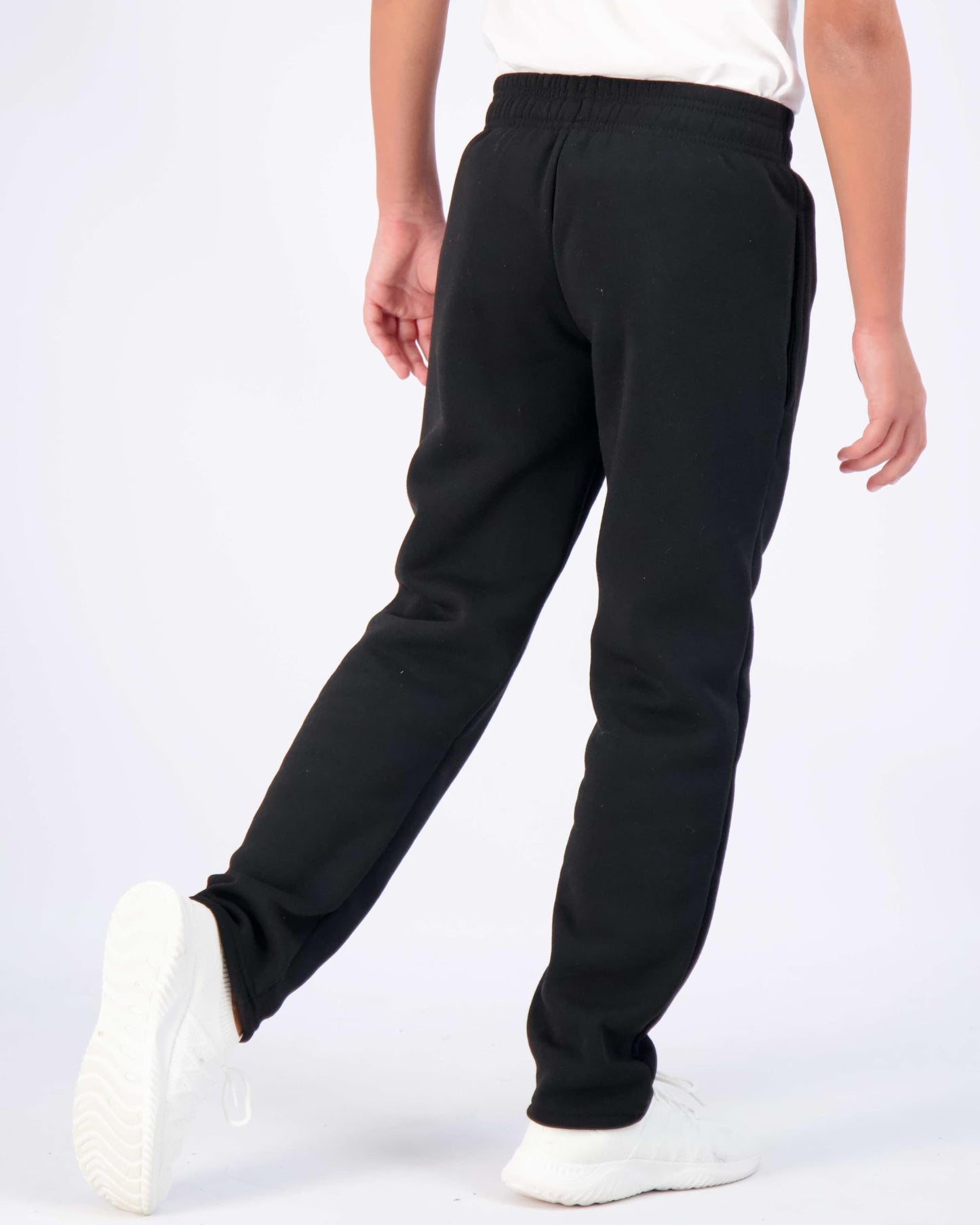 Real Essentials 3 Pack: Boys Tech Fleece Jogger Active Sweatpants with Pockets