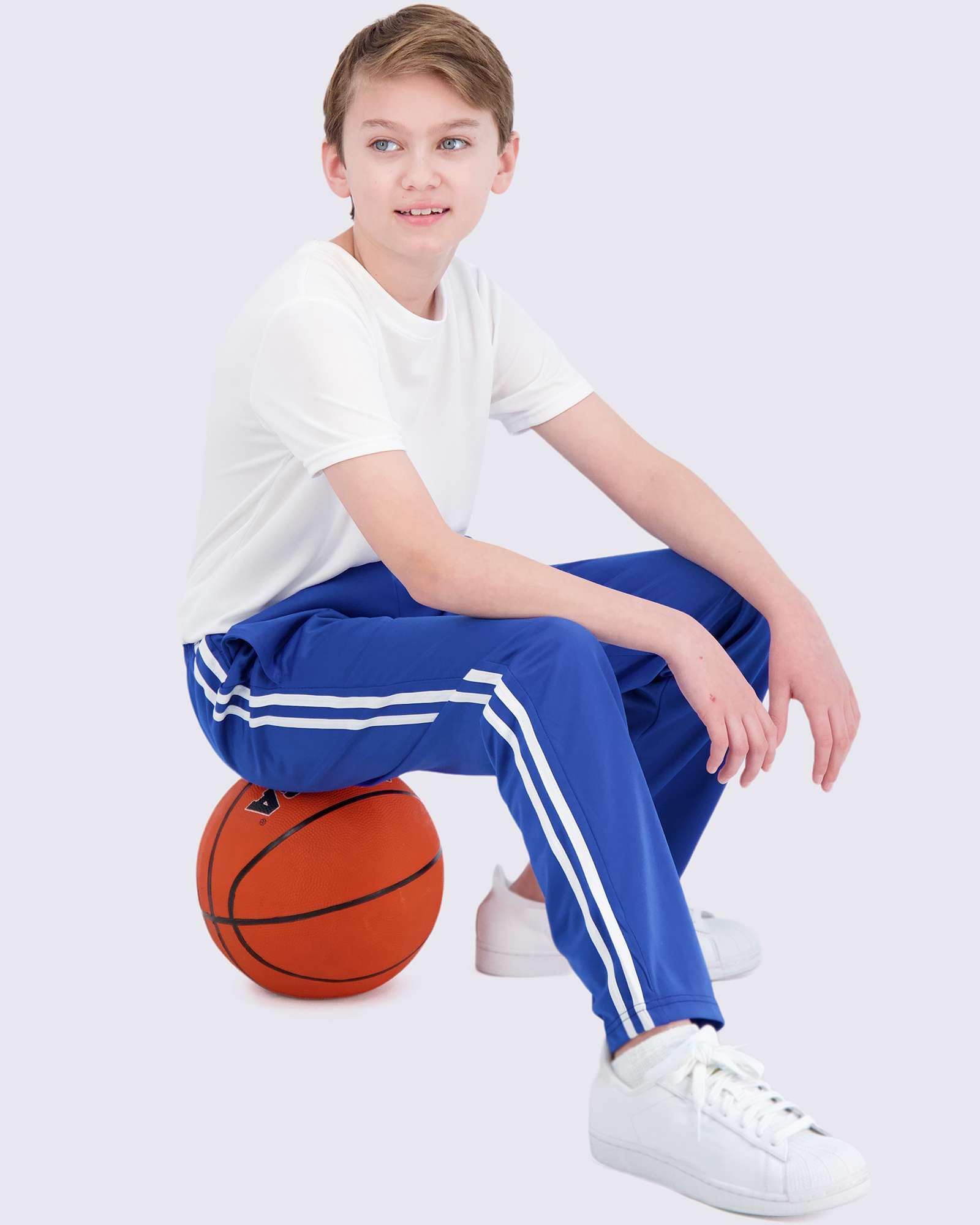 OCYMA 5 Pack Boys Athletic Shorts with Pockets 