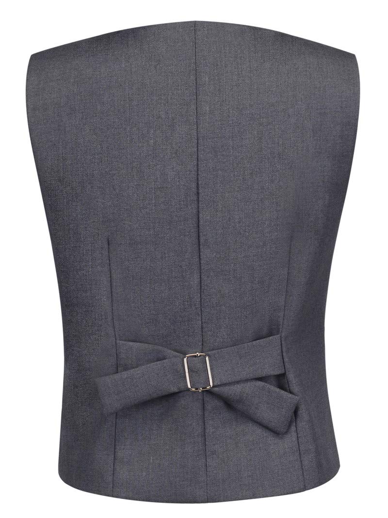 Visaccy Suit for Boys 5 Pieces Kids Tuxedo Boy Suits Slim Fit Suits Outfit for Wedding Navy Blue Size 20